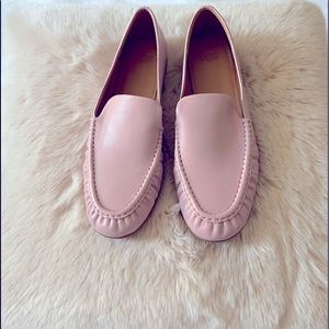 UGG leather loafer/Pink Crystal